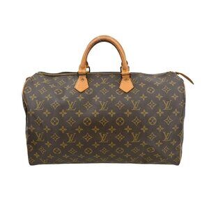 LOUIS VUITTON MONOGRAM SPEEDY 40 DUFFLE HANDBAG M41522 VI883 YQ01022